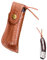 NHPY NHP Messertasche Leder,Messertasche für Gürtel,Messerscheide Leder,Messer Etui,Messertasche Leder Gürteltasche,Tasche Messerscheide Werkzeug,Gelten für Taschenmesser,Klappmesser