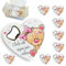 Regalami.shop set 8 bomboniere apribottiglia Battesimo e Nascita Bimba con scatola, confetti, nastro, e bigliettino personalizzato (9)