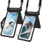 OFFCUP Custodia Impermeabile Smartphone IPX8 con Doppie Tasche Cover Subacquea Borsa Impermeabile per iPhone 16 15 14 13 12 11 Pro Max Plus XS XR Samsung Galaxy Xiaomi Redmi Huawei Fino a 7,5-2 Pezzi