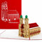 Pop Up Karte München - Frauenkirche - 3D Grußkarte & Glückwunschkarte der Münchener Frauenkirche – als Reisegutschein, Munich Souvenir, Bayernkarte, Geschenk & Geschenkverpackung