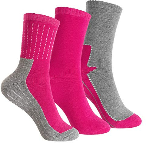 Footstar Kinder Thermosocken Frottee-Socken mit Motiven (3 Paar oder 6 Paar) Wintersocken