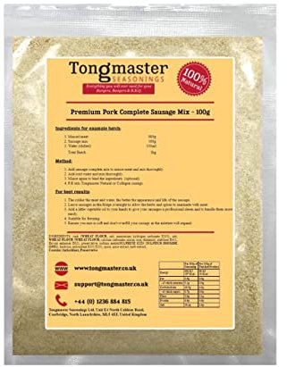 Premium Pork Complete Sausage Mix - 100g