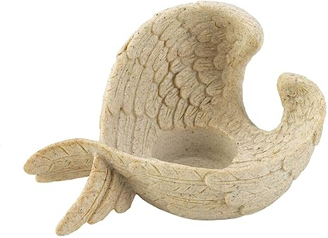 Teelichthalter Engelsflügel