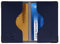 Color Pop® Etui 2 Cartes bancaires blindé (Anti-RFID) - Fabrication française - Protection des données bancaires (Bleu Marine - PVC Silver) - 9,7 x 6,5 x 0,5 cm