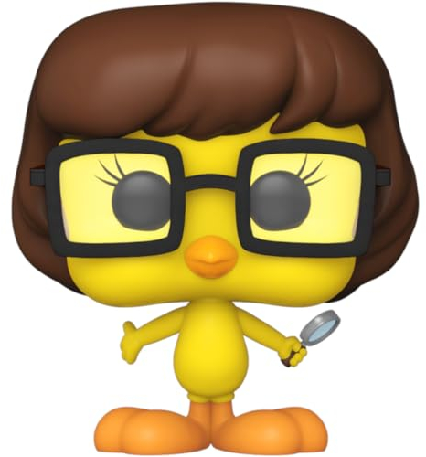 Funko POP! Animation: HB - Tweety Bird As Velma - Tweety - Looney Tunes - Vinyl-Sammelfigur - Geschenkidee - Offizielle Handelswaren - Spielzeug Für Kinder und Erwachsene - TV Fans