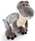 NICI Kuscheltier Dino Tony-Rex 45 cm – Stofftier aus weichem Plüsch, niedliches Plüschtier zum Kuscheln und Spielen, für Kinder & Erwachsene, 48816, tolle Geschenkidee, grau