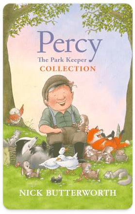 YOTO - Percy The Park Keeper Collection – Livre Audio en Anglais à écouter sur boîte à Histoire pour Enfant Player Mini, audioconte 2 Ans et Plus