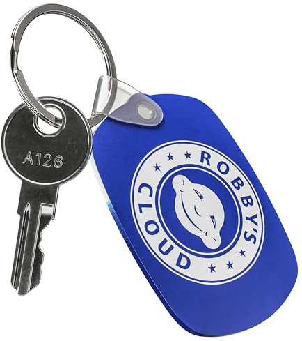 Liftmaster Ersatzschlüssel für Zugangstür, K80-50295, Liftmaster-Schlüssel für kommerzielle Torantriebe, auch bekannt als: Q118, 1 Stück, 1 Robbys Cloud-Schlüsselanhänger im Lieferumfang enthalten