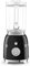 Smeg BLF03BLUK Retro 50's Style Jug Blender with Stainless Steel Blades, 4 Speed Settings and 3 Pre-set Programs, 1.5 Litre, 800W, Black