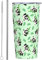 Panda e Bamboo - Bicchiere in acciaio inox con coperchio e cannuccia, 590 ml, isolato, tazza da caffè e tè, tazza da caffè da viaggio per auto