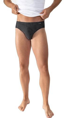 Mey Herren Jazz-Pants - Gestreifte Unterhose mit klassischem Sitz und Komfortbund - Serie BC Stripes - 38136
