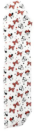 DISNEY Minnie - Bandeau Cheveux Imprimé Minnie - Respect Fibre Capillaire - Accessoires de Coiffure Mode Fille, Femme, Enfant - Produit Officiel Disney - Minnie & Mickey