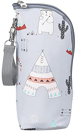Rurunklee Baby Kinder Isolierbeutel Flaschentasche Kleine Kühltasche mit Isoliertem Stauraum/Insulated Pouch