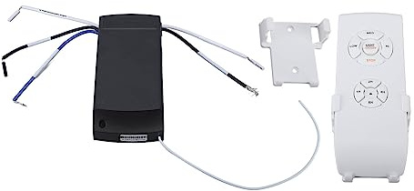 Mumusuki Universal Deckenventilator Licht Fernbedienung Kit, Wireless Deckenventilator Lampe Fernbedienung Kit, Ersatz für Deckenventilatorlampe 85V-240V