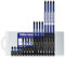 Facoow Phillips Impact Driver Bits #2, Magnetic Screwdriver Bits Set, Screw Driver Head Drill Bit, 1-6 Inch, 16 Pack