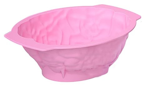 Gacqpli Silikon-Gehirnform – -Halloween-Kuchenform, Realistische Menschliche Gehirn-Kuchenform, Silikonformen Für Halloween-Backen, Pudding, Schokoladendekorationen