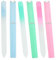 3pcs Nail File Glass Nail File,Glass Nail File with Case,Crystal Nail File,Reusable Nail Files,Double Sided Nail Files Fingernail Toenail,Professional Salon Manicure Tool for Natural Nails(3 Colours)