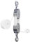 TOOSOAR Polipasto Manual, Polea Bloque Pequeño, Poleas de Carga con 20M de Cable de Nylon, para Barco Remolque Caravana Marina