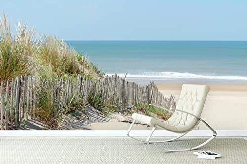 Glücksvilla - Dünen-Landschaft 8 - Foto-Tapete, selbstklebend 600 x 250 cm