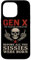 Gen X Skull Middle Finger Badass Rebel Case for iPhone 14 Pro Max