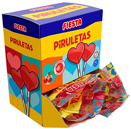 Fiesta Cereza Piruleta con Palo 20 un.de 13gr