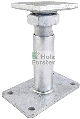 Eurotec Pedix HV Pfostenträger höhenverstellbar, Querkraftragfähig 190+100mm