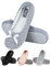 soxo Ballerine Eleganti Ciabatte Donna Estive Pantofole Casa Invernali Pelose Ospiti 37/38 Grigio Con Diamante