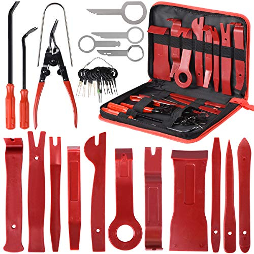 Auto Trim Panel Removal Tool 30pcs Auto Türverkleidung Removal Tool für Dash Center Console Installation und Remover mit Terminal Removal Tools