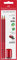 FABER-CASTELL 183798 - Bleistift Grip 2001, Mine B, 2 Bleistifte & Minispitzer, rot und blau, zufällige Farbe