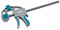 Ferrestock FSKSAM001 set 2 sargentos de apriete rápido monomanual con barra de acero A3, mangos ergonómicos, desbloqueo rápido y fáciles de convertir en extensores