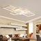 ANZHUANG Deckenlampe Led Wohnzimmer, Deckenleuchte Einbau Led Rechteckig mit Fernbedienung Dimmbar 3000K-6000K, Schlafzimmer Energiespar dekorative Lampen(90 * 50CM/80W, White)