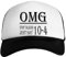 Luxogo OMG Stop Talking Just Say 10-4 Jungen Mädchen Kappe Baseball Snapback Boys Girls Cap