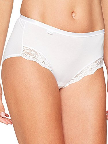 sloggi Damen Romance Maxi Slip, White, 54