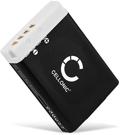 CELLONIC, Akku für Kamera, kompatibel mit Canon PowerShot G5 X Mark II, G9 x, SX740 HS (3.7V, 1250mAh)