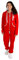 Gennadi Hoppe Kinder Jumpsuit Mädchen Overall Jungen Einteiler Strampler Onesie Schlafoverall Kuschelanzug Pyjama Anzug Baumwolle bequem modern kuschelig warm weich Kapuze rot roter 9-10 H6260