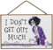 Disney Hocus Pocus I Don't Get Out Much Hängende Holz-Wanddekoration – Gruseliges Hokus-Pokus-Schild mit Billy Butcherson