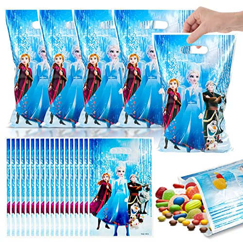 BGTLJKD 50 Stück Geschenktüten, Plastik Klein Geschenk Candybar Tüten Mitgebsel Tüten, Tüten Kindergeburtstag Party Geschenktüte für Geschenktüten Kindergeburtstag, Party