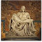 SEIBES Pieta St. Peter's Basilica von Michelangelo Buonarroti Poster Leinwandkunst und Wandkunstdruck Moderne Familien-Schlafzimmerdekoration 50 x 50 cm