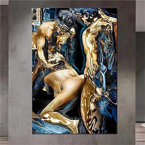 DIY 5D Diamond Painting Kits, Sexy Abstrakte Kunst Full Drill Diamant Painting Zubehör, Malen Nach Zahlen, Diamond Painting Set, Painting by Numbers Arts Craft for Home Wall Decor 16x20in