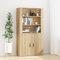 ZQQLVOO Flurschrank Multifunktionale Schränke Highboard Sonoma-Eiche Holzwerkstoff