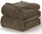 WAVVE Kuscheldecke Flauschig Decke Fleecedecke - Sofadecke Klein Wohndecke Couchdecke, Decke Sofa Weich Braun, Leicht Sofaüberwurf 130x150 cm