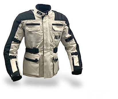 TLA EXPLORA LIGHT Giacca moto con protezioni omologata CE classe A, fodera impermeabile rimovibile, taglie sino 7XL uomo, donna, Giubbotto moto Enduro mezza stagione, estiva