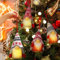 Johiux Weihnachtsbaumschmuck, LED-Zwerge, hängende Ornamente, 4 Stück Zwerge mit LED-Licht, Weihnachtsdekoration, Gonks Weihnachten, schwedische nordische Weihnachtsdekoration, Weihnachtsmann, Elfe