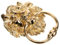 Gadpiparty Türgriff Türklopfer Dekoration Schrank Ring Knauf Messing Tür Pull Retro Klopfer Griff Haustür Klopfer Gold Dekor Löwenkopf Griff Schrank Antik Zinklegierung