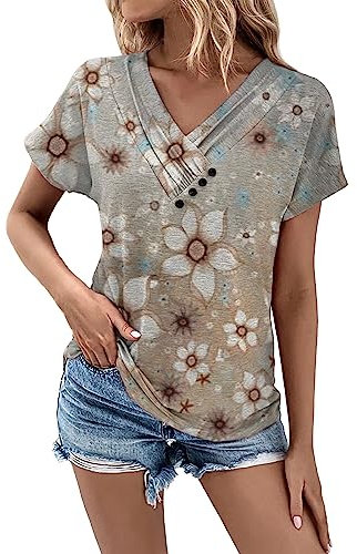 Angebot des Tages Blitzangebot Woman Summer Clothes Damen Tshirt Doppelpack Wander Tshirt Damen Atmungsaktiv Klamotten Teenager Mädchen Sweatshirt Damen Only Meine Bestellung Sale