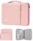 Dadanism 9-11 Borsa da Trasporto per Tablet con Maniglia per iPad 10a Gen 10,9, iPad (A16) 11, iPad Pro 11,iPad Air 11,iPad 9/8/7a Gen 10,2,iPad Air 5/4 10,9,Galaxy Tab A9+ Plus 11,Rosa Chiaro