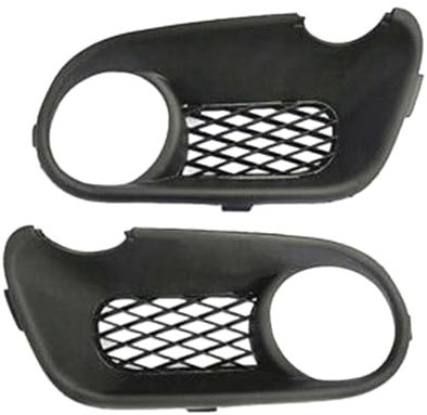 Auto Kühlergrill Für Touareg 2003-2007 7L6853663F 2 Stücke Auto-Styling Frontschürze Nebelscheinwerfer Nebelscheinwerfer Untere Kühlergrillabdeckung Mit Loch Front Kühlergrill