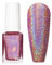 Holographic Nail Polish - Chameleon Purple Nail Varnish - Reflective Glitter Metallic Nail Varnish Quick Dry Long Lasting - Sparkly Laser Colour Changing Chrome Nail Polish For Nail Art Manicure No UV