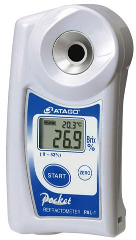 ATAGO Digital Hand-held Refractometer - PAL-1 (with Silicon Cover, no Batteries)