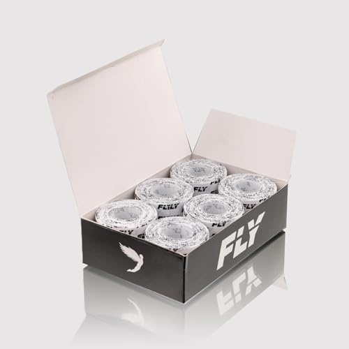 Fly Sports Premium Box- und Kampfsportausrüstung | | Boxhandband | Performance Tape 2.5 cm Box mit 12 Stück